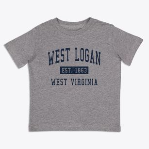 West Logan West Virginia Classic Established Toddler T-Shirt