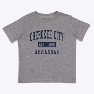 Cherokee City Arkansas Classic Established Toddler T-Shirt