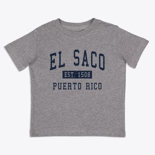 El Saco Puerto Rico Classic Established Toddler T-Shirt