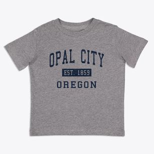 Opal City Oregon Classic Established Toddler T-Shirt