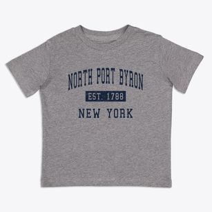 North Port Byron New York Classic Established Toddler T-Shirt