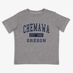 Chemawa Oregon Classic Established Toddler T-Shirt