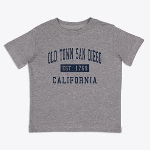 Old Town San Diego California Classic Established Toddler T-Shirt