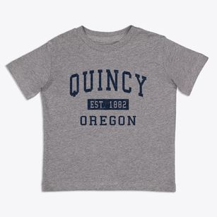 Quincy Oregon Classic Established Toddler T-Shirt