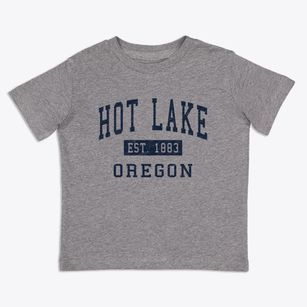 Hot Lake Oregon Classic Established Toddler T-Shirt