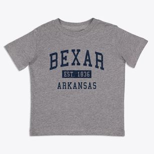 Bexar Arkansas Classic Established Toddler T-Shirt