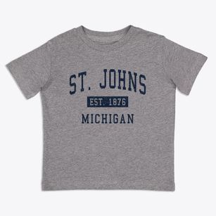 St. Johns Michigan Classic Established Toddler T-Shirt