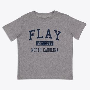 Flay North Carolina Classic Established Toddler T-Shirt