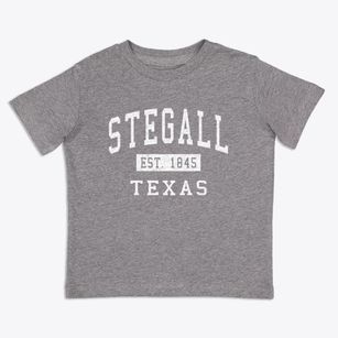 Stegall Texas Classic Established Toddler T-Shirt