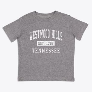 Westwood Hills Tennessee Classic Established Toddler T-Shirt