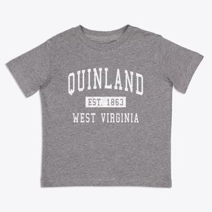 Quinland West Virginia Classic Established Toddler T-Shirt
