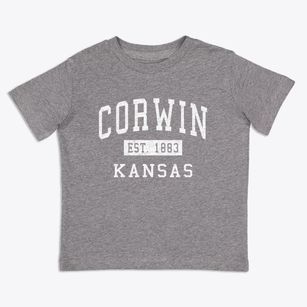 Corwin Kansas Classic Established Toddler T-Shirt