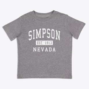 Simpson Nevada Classic Established Toddler T-Shirt