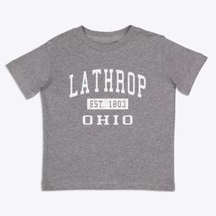 Lathrop Ohio Classic Established Toddler T-Shirt