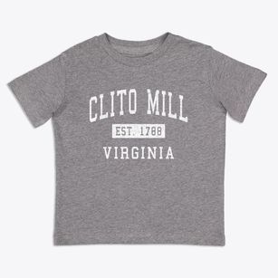Clito Mill Virginia Classic Established Toddler T-Shirt