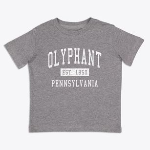 Olyphant Pennsylvania Classic Established Toddler T-Shirt