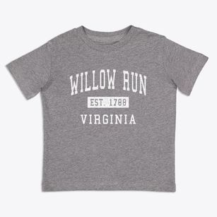 Willow Run Virginia Classic Established Toddler T-Shirt