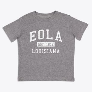 Eola Louisiana Classic Established Toddler T-Shirt