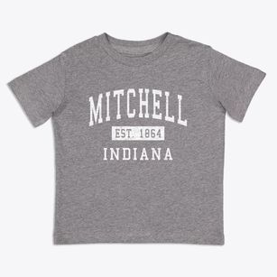 Mitchell Indiana Classic Established Toddler T-Shirt