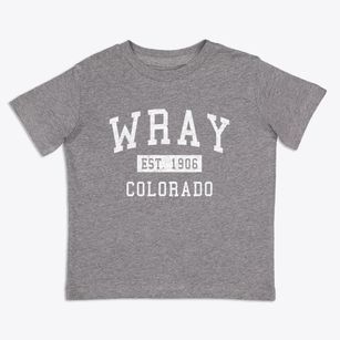 Wray Colorado Classic Established Toddler T-Shirt