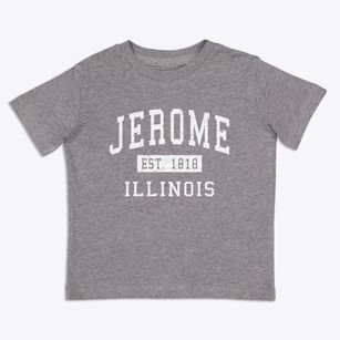 Jerome Illinois Classic Established Toddler T-Shirt