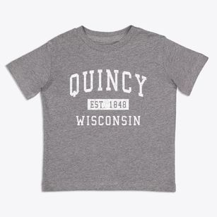Quincy Wisconsin Classic Established Toddler T-Shirt