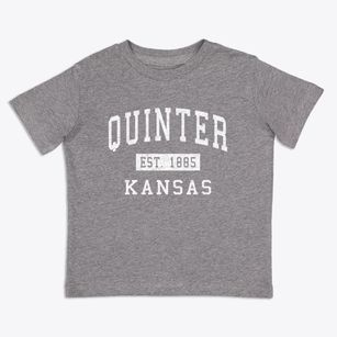 Quinter Kansas Classic Established Toddler T-Shirt