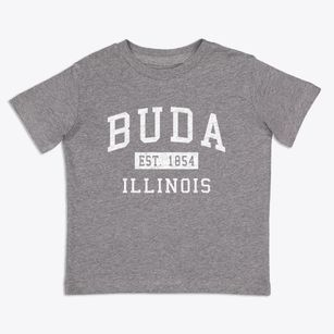 Buda Illinois Classic Established Toddler T-Shirt