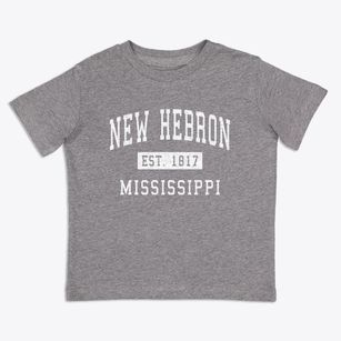 New Hebron Mississippi Classic Established Toddler T-Shirt
