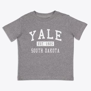 Yale South Dakota Classic Established Toddler T-Shirt