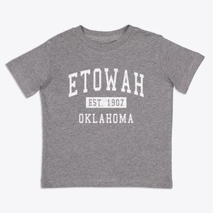 Etowah Oklahoma Classic Established Toddler T-Shirt