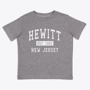 Hewitt New Jersey Classic Established Toddler T-Shirt