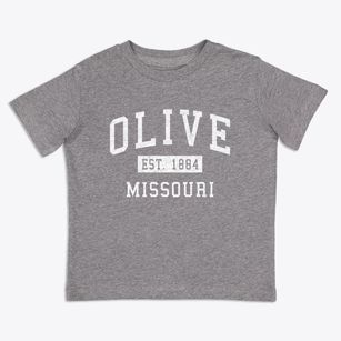 Olive Missouri Classic Established Toddler T-Shirt