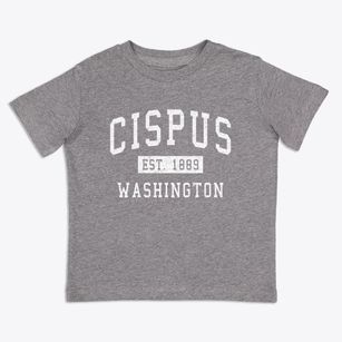 Cispus Washington Classic Established Toddler T-Shirt