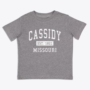 Cassidy Missouri Classic Established Toddler T-Shirt