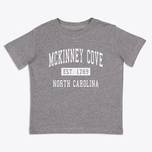 Mckinney Cove North Carolina Classic Established Toddler T-Shirt