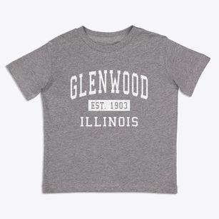 Glenwood Illinois Classic Established Toddler T-Shirt