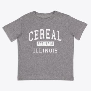 Cereal Illinois Classic Established Toddler T-Shirt