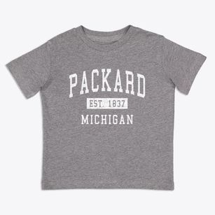 Packard Michigan Classic Established Toddler T-Shirt