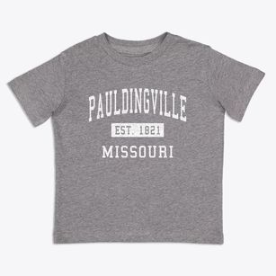 Pauldingville Missouri Classic Established Toddler T-Shirt