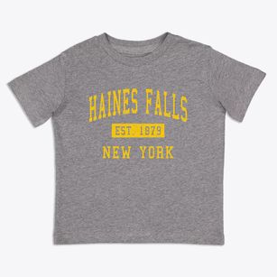 Haines Falls New York Classic Established Toddler T-Shirt