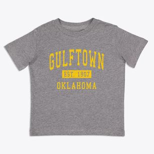 Gulftown Oklahoma Classic Established Toddler T-Shirt
