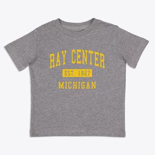 Ray Center Michigan Classic Established Toddler T-Shirt