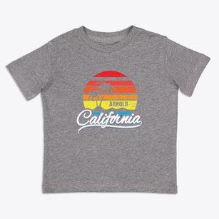 Arnold California Palm Tree Sunset Toddler T-Shirt