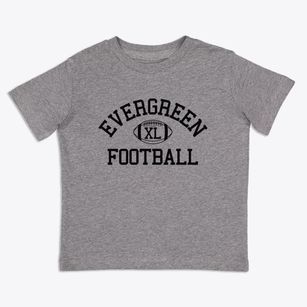 Evergreen High School Classic Football Toddler T-Shirt