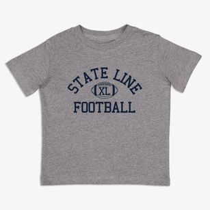 State Line Homeschool Rush Classic Football Toddler T-Shirt
