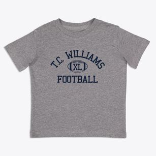 T.c. Williams High School Classic Football Toddler T-Shirt