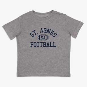 St. Agnes High School Classic Football Toddler T-Shirt