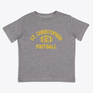 Saint Christopher School Classic Football Toddler T-Shirt