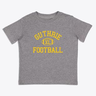 Guthrie Junior High School Classic Football Toddler T-Shirt